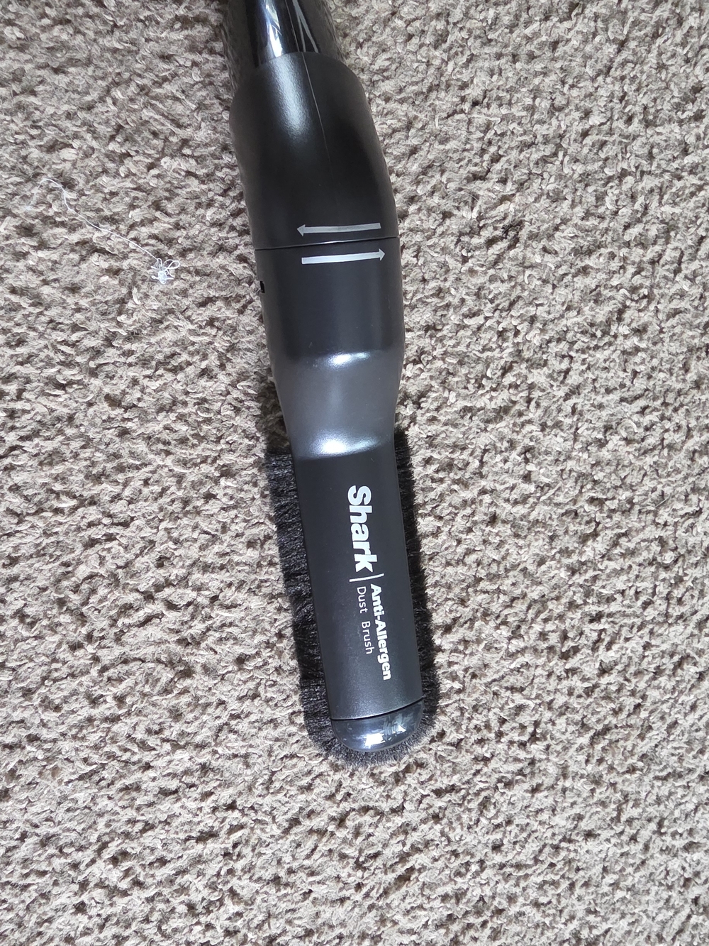Shark Black Anti-Allergen Dust Brush - Replacement Accessory